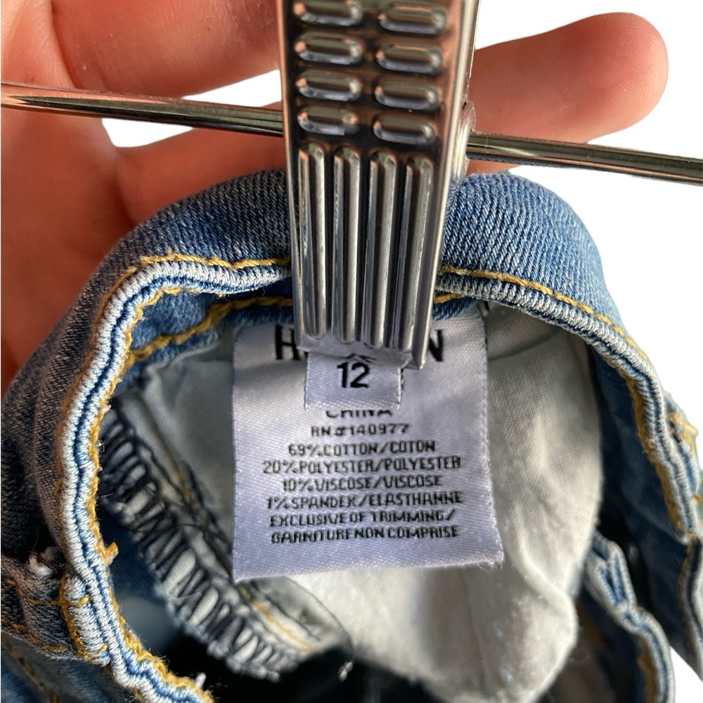 Hudson Ripped Jean Shorts - Picture 3 of 3